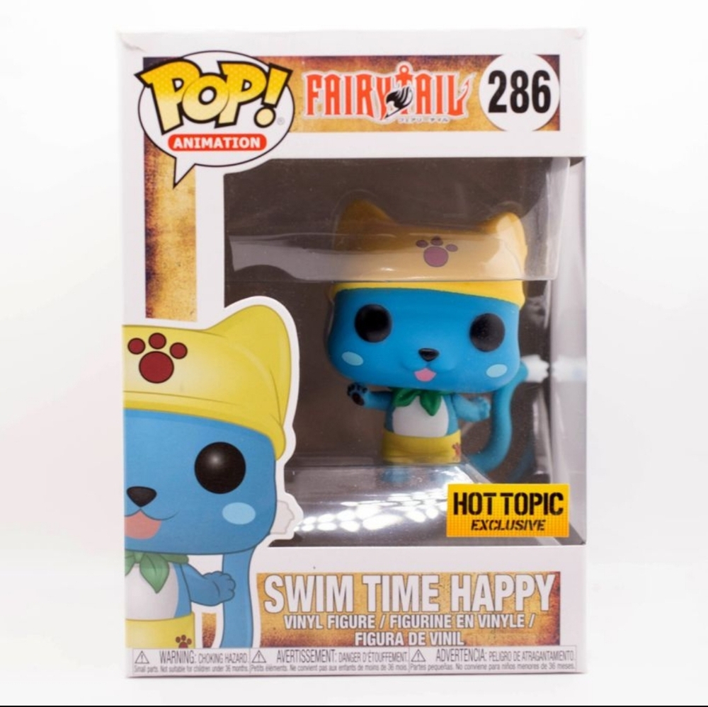 Funko Pop Fairy Tail Swim Time Happy (#286)